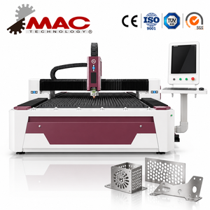 High Accuracy Heavy Duty Universal Multifunctional Water Cooling 2 Axis Fiber Laser <b>Cutting</b> <b>Machine</b> for Sheet <b>Metal</b> Fabrication - Product Image 1