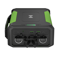 Estación Portátil LiFePO4 de 307.2Wh - Carga Rápida PD de 60W/20W, Carga Inalámbrica, Carga Solar MPPT de 12-24V CC para Campismo al Aire Libre