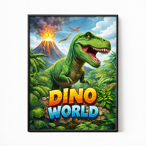 Affiches personnalisées <span class=keywords><strong>d</strong></span>'art de dinosaures sur papier <span class=keywords><strong>photo</strong></span> satiné, personnages <span class=keywords><strong>d</strong></span>'animation/de film, <span class=keywords><strong>d</strong></span>écoration murale pour chambre <span class=keywords><strong>d</strong></span>'enfant, crèche, œuvres <span class=keywords><strong>d</strong></span>'art anime - Product Image 2
