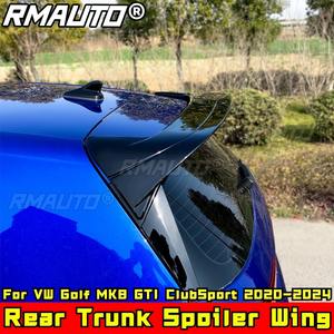 Kit carrosserie pour VW Golf MK8 GTI ClubSport 2020-2024, aileron de toit arrière en fibre de carbone, style sport, aileron de toit arrière, accessoires de voiture - Product Image 1