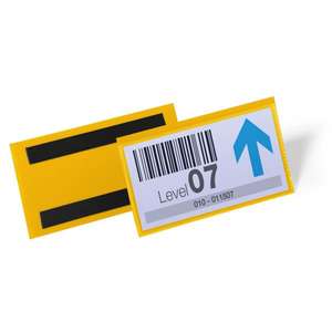 DURABLE - 1742-04 Pochettes avec bandes magnétiques taille 150x67mm (multi-pack) - EAN 4005546996974 SIGNAGE ET MARQUAGE AU SOL - Product Image 3