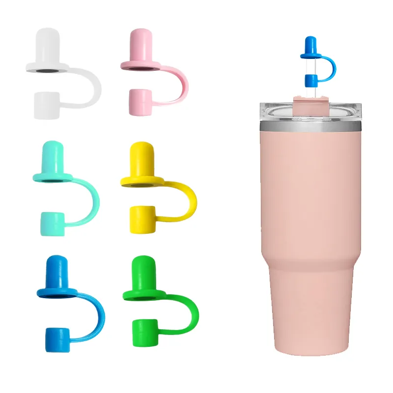 Tiktok Trending Silicone Drink Straw Covers para Stanley Cup