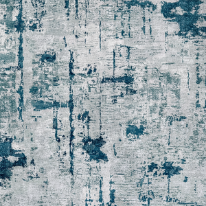 Tapis turc en polyester tissé à la machine Adiva, lavable, avec dos en caoutchouc antidérapant, poils courts, tapis fin, style uni, géométrique - Product Image 1