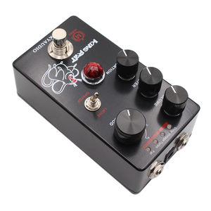MOSKYAUDIO KING RAT Pédale d'effet guitare-Distorsion, True Bypass Circuit, Processeur multi-effets avec alimentation électrique - Product Image 4