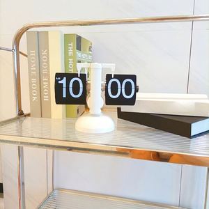 Retro Page Turning <b>Table</b> Digital Flip Desk&<b>Table</b> <b>Clock</b> - Product Image 4