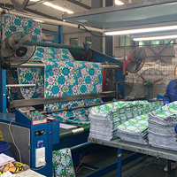 Alta calidad 100% poliéster Pagne Batik Bazin africano Ankara cera dorada Nigeria tejido textil ropa tela