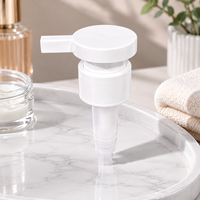 Pompe distributrice de savon liquide en plastique 24/410 anti-déversement à visser, bouchon de bouteille de lotion 24 mm, vente en gros usine