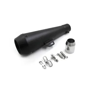 Factory Hot Selling Motorcycle Muffler With Killer Silencer Stainless Steel Carbon Fiber Material Tip motorcycle exhaust