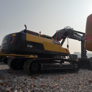 Excavatrice sur chenilles hydraulique Volvo EC360 d'occasion, machine de construction de 36 tonnes, modèles EC360D, EC360B, EC300, EC360DL, grande pelle d'occasion - Product Image 3
