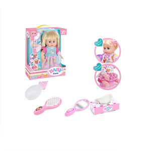 <span class=keywords><strong>DK</strong></span> Toys-muñeca con accesorios para niñas, juguete de muñeca de 14 pulgadas con espejo - Product Image 6
