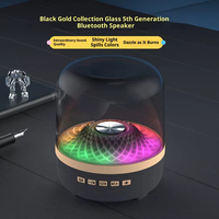   Haut-parleur, éclairage RGB sans fil pour la maison, portable, de bureau, petit caisson de basses