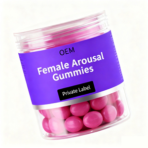 Permen Penambah <span class=keywords><strong>Libido</strong></span> Wanita Label Pribadi OEM Ashwagandha Penyeimbang Hormon Pria/Wanita Suplemen Herbal Energi 60/90 - Product Image 1