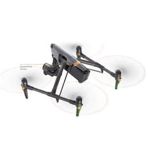 Drone caméra professionnel plein format 8K 75fps, double ISO natif, ProRes RAW, objectif ultra grand angle, Inspire 3 FPV, photographie aérienne vidéo - Product Image 2