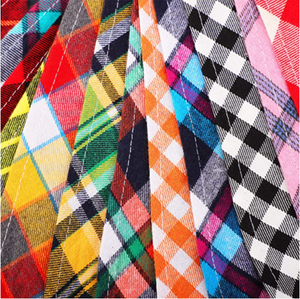 Dog Bandanas <strong>Plaid</strong> 30 Triangle Dog Scarves <strong>Plaid</strong> Cloth <strong>Bandana</strong> Adjustable &amp; Washable Pet Scarf Fall Handkerchiefs Bibs - Product Image 6