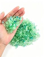 Excellente Offre : Flocons de PET Verts Lavés à Chaud, Faible Teneur en Impuretés, Haute Qualité, Stabilité, Vente en Gros, Approvisionnement Direct Usine