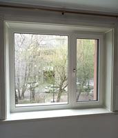 Ventanas Abatibles de Aluminio Personalizadas, Marco de Ventana de Aluminio Abatible y Giratorio para Casa, Villa, Apartamento con Doble Vidrio
