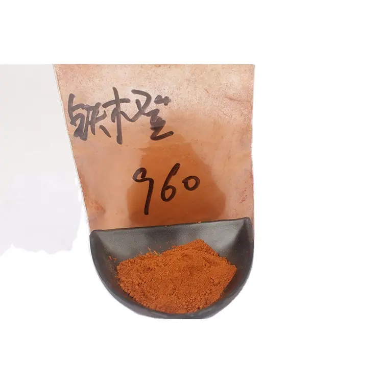 Fabricantes al por mayor pigmento de óxido de hierro naranja para ladrillo de color concreto