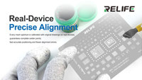 RELIFE RL-044 IPZ18 IP18-A20/A20Max CPU Universal Stencil/0.12mm