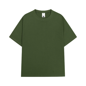 T-shirt en pur coton à double fil épais 260G 38 couleurs d'été - Product Image 1