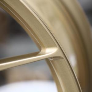 Rines Cóncavos Forjados JDM <span class=keywords><strong>de</strong></span> 17, 18 y 19 Pulgadas, 4x100, 4x108, Color Dorado Brillante, para <span class=keywords><strong>Autos</strong></span> <span class=keywords><strong>de</strong></span> Pasajeros Honda Accord, Fiat 500, FL5, Civic Type R - Product Image 5