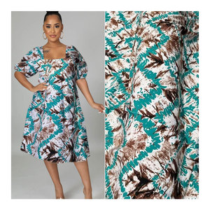 Của Phụ Nữ 4-Cách Đàn Hồi Căng In Polyester Spandex Dệt 92% Polyester 8% Spandex 75D 100D Sợi Đếm Twill Cho Cô Gái' - Product Image 1