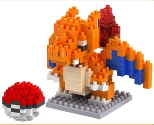 Jouet éducatif très vendu, briques en plastique en forme de diamant, figurine d'action, petite poupée animale de dessin animé, ensemble de blocs de construction pour enfants - Product Image 4