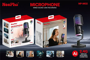 <span class=keywords><strong>Microphone</strong></span> USB professionnel filaire de type C M03 pour <span class=keywords><strong>gamer</strong></span>, streaming en direct, ordinateur de bureau, téléphone portable, enregistrement de podcast - Product Image 6