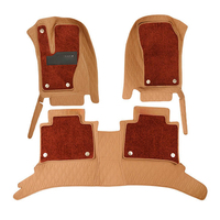 Mise à niveau des accessoires d'intérieur Tapis de sol en cuir de luxe Tapis de sol double couche pour GWM Tank 500