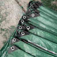 Bâche PE imperméable 120 GSM vert-argent pour tentes événementielles, publicité et entrepôts – Offre Spéciale pour le marché russe