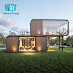 Habitación <span class=keywords><strong>de</strong></span> cápsula modular <span class=keywords><strong>de</strong></span> dos pisos, cabina <span class=keywords><strong>de</strong></span> manzana prefabricada, contenedor para dormir, casa a prueba <span class=keywords><strong>de</strong></span> huracanes para hotel con inodoro - Product Image 2