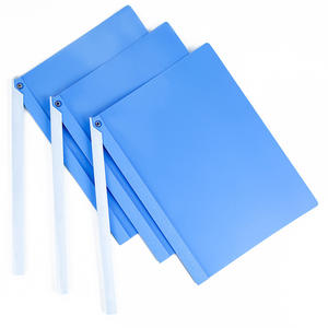 Customizable Blue PP Ring <b>Binder</b> Portable <b>A6</b> File Folders Custom Logo School Office Use Featuring A4 Pattern Box Bag Filing - Product Image 2