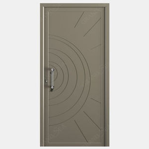 Puerta Principal Moderna de Acero Inoxidable de <span class=keywords><strong>Alucasa</strong></span> Designs, Diseños de Puertas Principales de Acero Inoxidable, Puerta Doble para Casas - Product Image 5
