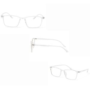 Gafas de Lectura SC ECOMMERCE +1.00 Lentes Transparentes Montura Blanca Ligeras Cómodas para Uso Diario - Product Image 2