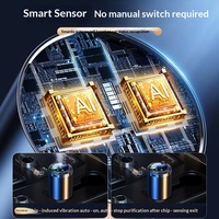 Nouveau diffuseur d'arômes intelligent en métal pour voiture, ornement parfumé alimenté par l'IA, pulvérisation automatique de parfum haut de gamme