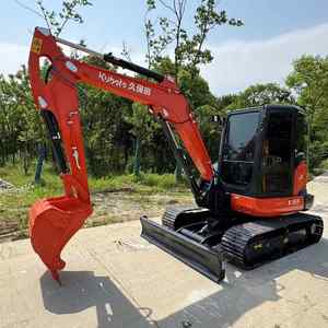 Excavatrice Kubota Officielle 5 tonnes KX165, Mini-pelleuse d'origine Japon avec pince hydraulique - Product Image 3