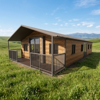 Casa Móvil de Instalación Rápida, Casas Portátiles Prefabricadas Inteligentes de 2 y 3 Dormitorios, 1 Cocina, 1 Baño, Casa Contenedor Modular Expandible para Parque