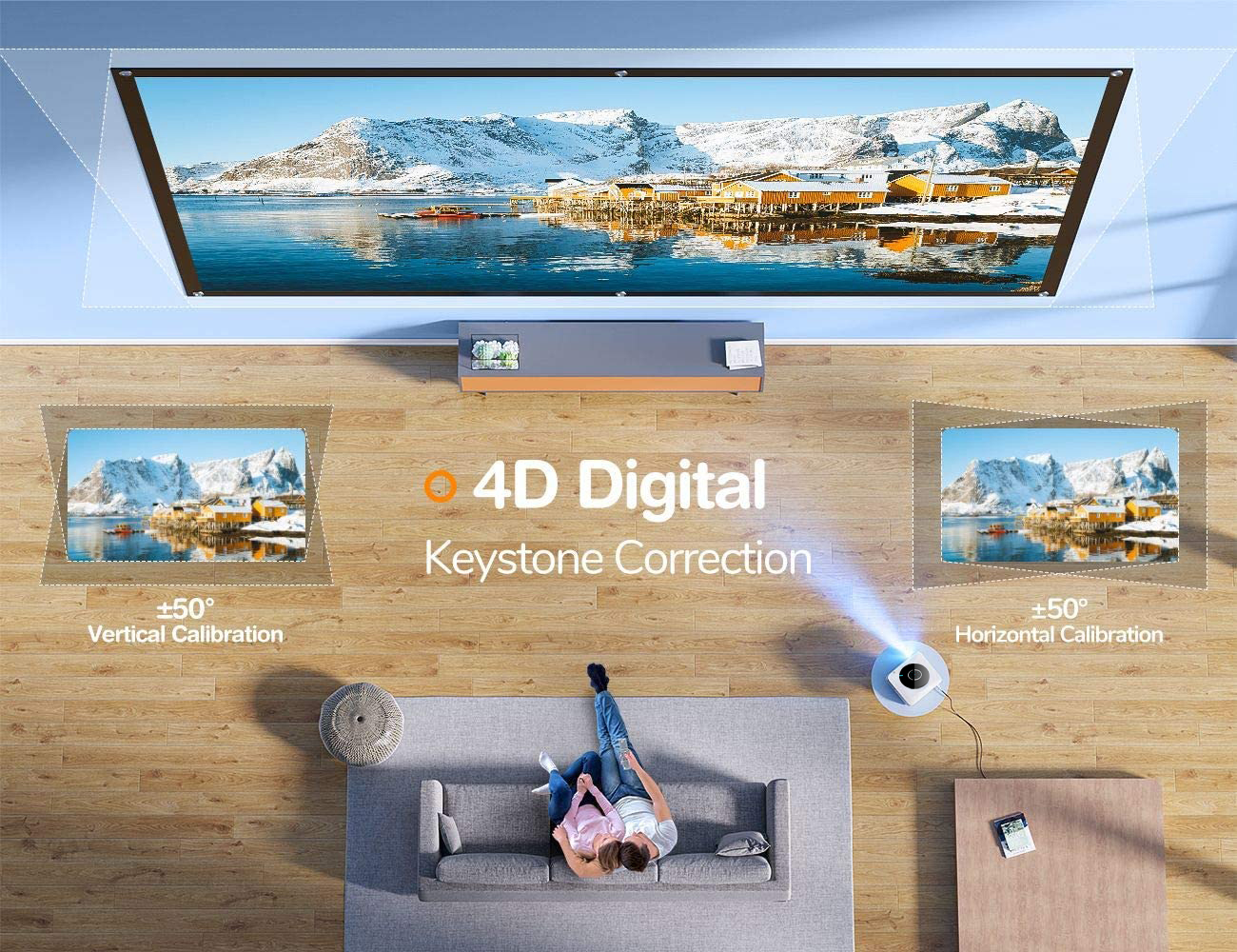 [New Amazon Hot Mini 1080p Projector] OEM ODM Factory Cheap Price Native 1080p Full HD Mini Portable LCD Home Theater Projector