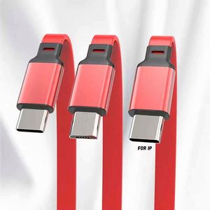 Three-In-One Liquid Data Customized Advertising Gift Logo Fast Charge 3A Telescopic Drag Three <b>Charging</b> <b>Cable</b> - Product Image 5
