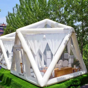Tente portative de camping de PVC de pièce mobile gonflable extérieure de maison de bulle de ciel étoilé à <span class=keywords><strong>louer</strong></span> - Product Image 1