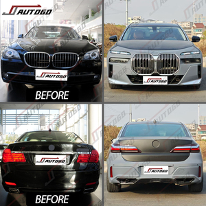 Kit carrosserie en PP+ABS pour BMW Série 7 F02 08-15 730li 740Li 750Li 760 <span class=keywords><strong>730d</strong></span> 740d 750d, mise à niveau G70 MT M760 - Vente chaude usine - Product Image 2
