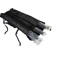 Kit d'éclairage photo professionnel avec fond et support pour utilisation en extérieur, taille 2m, construction en métal et aluminium