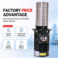 Pompe centrifuge multi-étages verticale H4V60 haute pression pour liquide de refroidissement CNC, destinée aux centres d'usinage par électroérosion, perçage, taraudage et convoyeur de copeaux de fer