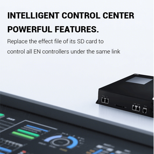 <strong>DMX512</strong> Master <strong>Controller</strong> GPS Synchronous Control Online Touch Screen Operation Chinese English Interface Supports 12V DMX RoHS - Product Image 4