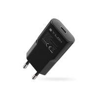 Cargador Rápido USB C PD de 20W con Enchufe Europeo, Cargador de Pared de un Solo Puerto Tipo C, Adaptador de Corriente para iPhone y Teléfonos Móviles, Venta al Por Mayor con Certificación CE