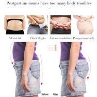 Taille haute post-partum sans couture ventre contrôle culotte levage fesses minceur corps façonnage pantalon