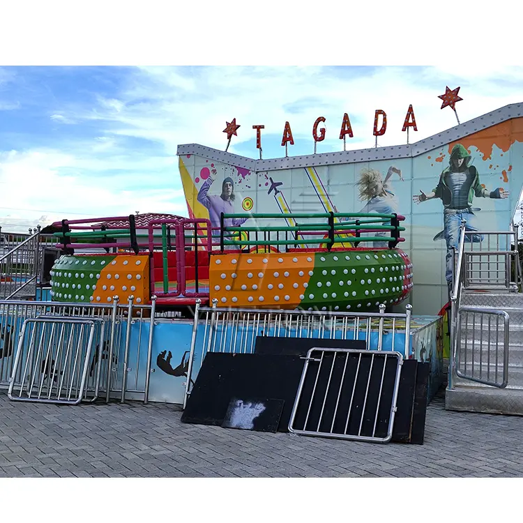 Low Price Thrill Amusement Used Theme Park Music Equipment Playground Outdoor Rides for Sale Tagada