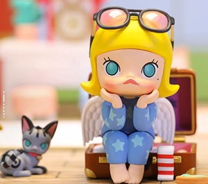 MOLLY realmente quiere viajar, 100% regalos hechos a mano, gran marea de bebé jugando con adornos decorativos, sorpresa. - Product Image 4
