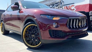 LZT-<span class=keywords><strong>212</strong></span> Juego de 1 o 2 Ruedas Personalizadas Blocco en Negro Brillante con Detalles en Naranja Mango, Llantas Forjadas para Autos de Carreras y de Lujo - Product Image 3