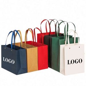 2026 New RC Wholesale Custom Printed Logo Luxury <b>Gift</b> Paper <b>Bag</b> Retail Boutique Shopping Paper <b>Bags</b> With Your Own Logo - Product Image 3