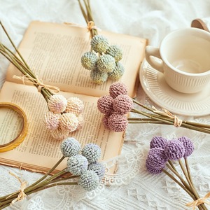 Flores Artificiales Haiyi, Estilo Bola Dorada, Plástico, Decoraciones para Bodas y Hogar - Product Image 2